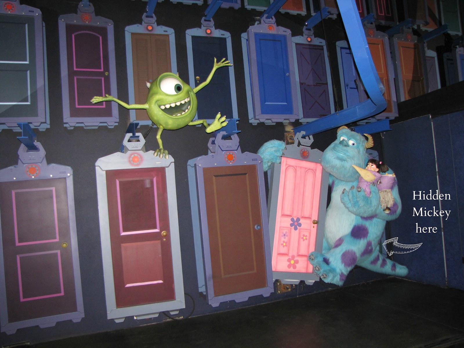 Monsters Inc. Ride at Disneyland